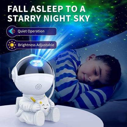 Astronaut Starry Galaxy Night Light