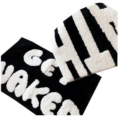 Nordic Tufted Absorbent Mat Bathroom Bedroom