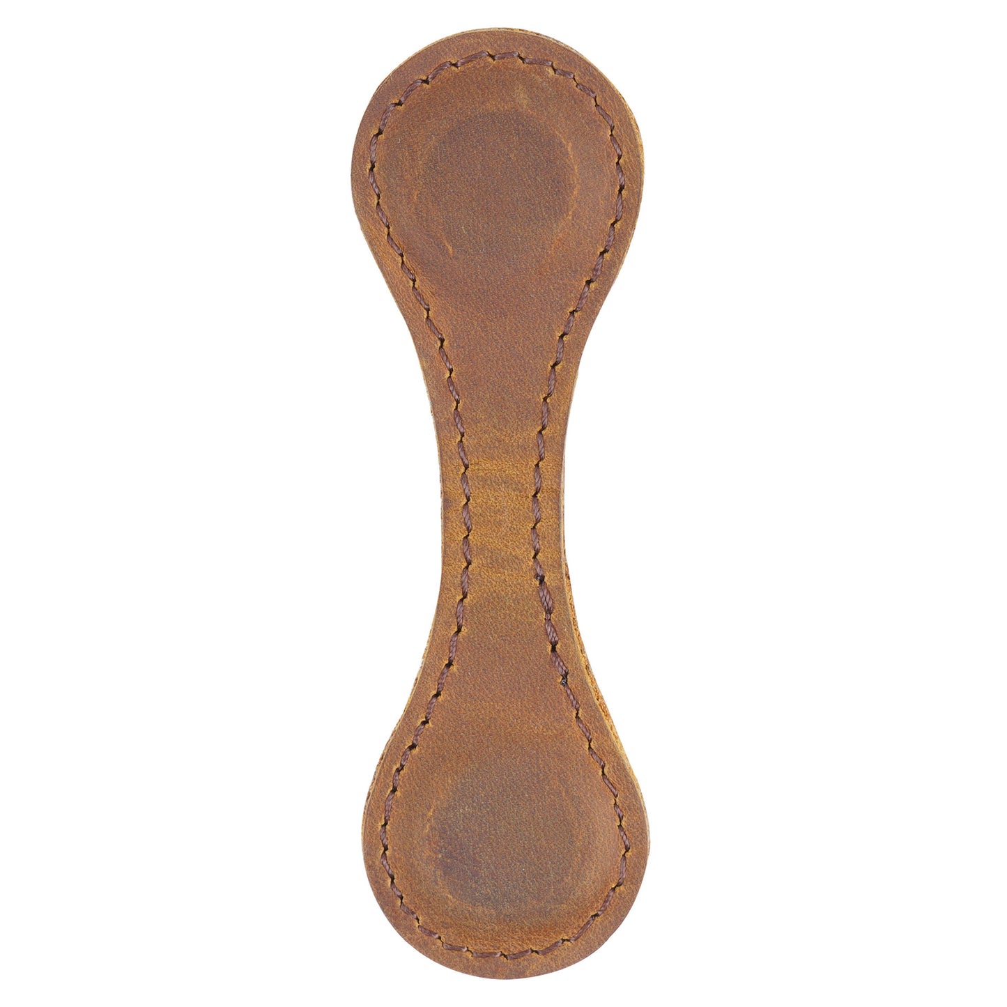 Crazy Horse Leather Double Sided Magnetic Clip Bookmark Holder