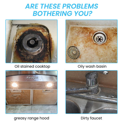 Kitchen Stove Heavy Oil Stain Cleaning Rust Dirt