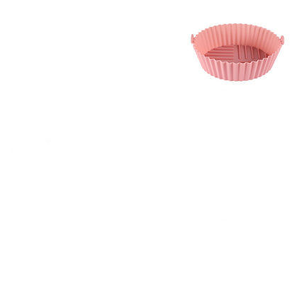 Edible Silicon Round Air Fryer Tray