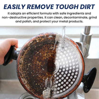 Stainless Steel Cleaning Cream Kitchen Kitchenware Pot Stove Heavy Oil Stain Rust And Scale Removal