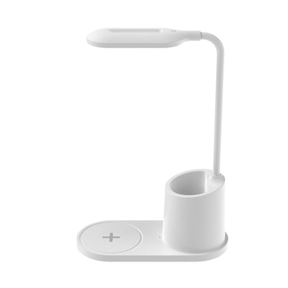 Multifunctional Mobile Phone Wireless Charging Led Pen Holder Table Lamp