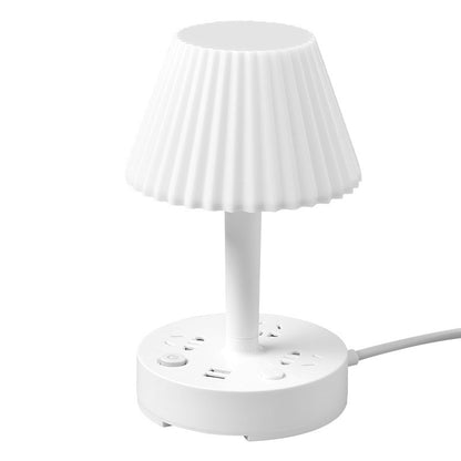 Creative Multi-function Conversion Socket Desk Lamp USB Patch Board