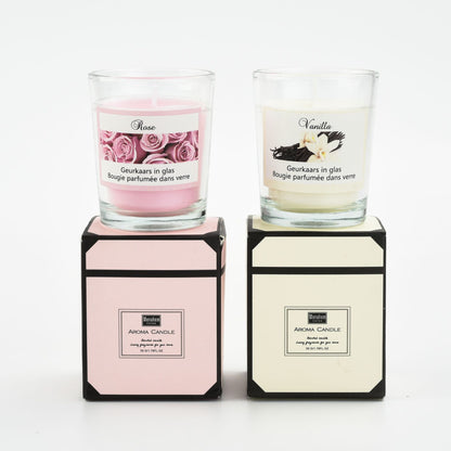 Plant Candles Aromatherapy Glass Romantic Fragrance