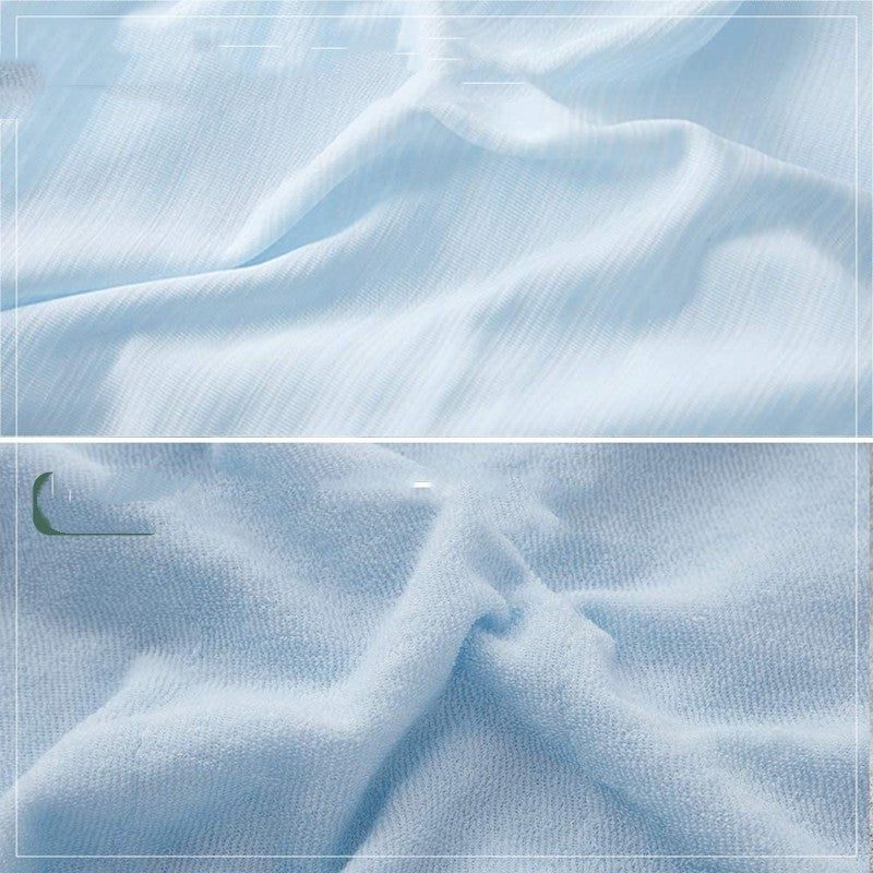 The Cool Feeling Of Being Covered With Thin Sheets In Summer