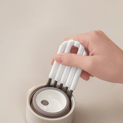 Bendable Cup Cover Brush Kitchen Household Groove Gap Cleaning