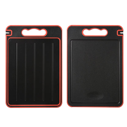 Thawing Board Cutting With Knife Sharpener